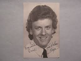 TOM NIELSEN ("Guiding Light/Floyd Parks") Signed 3 1/2 X 5 1/2 B & W Photo 