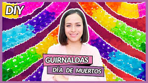 Dia de los muertos decor, day of the dead decor, dia de los muertos banner, day of the dead banner, day of the dead garland kathyjacobson 5 out of 5 stars (1,680) $ 18.00. Como Hacer Una Guirnalda Para Decorar El Altar Dia De Muertos Wendiy Youtube