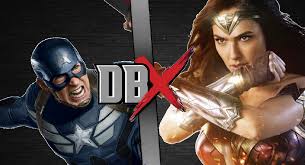 Captain america is a superhero appearing in american comic books published by marvel comics. Captain America Vs Wonder Woman Dbx Fanon Wikia Fandom