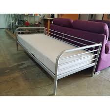For adults the width will determine the bed size. Grey Metal Single Bed Day Bed Ikea Tromso With Mattress Sultan Hedfords