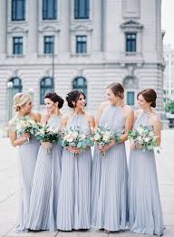 Light Periwinkle Bridesmaids Dresses Http Www Stylemepretty Com Ohio Weddings Cle Periwinkle Bridesmaid Dresses Periwinkle Wedding Floral Bridesmaid Dresses