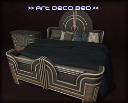 All art deco beds are made from exceptional materials that give them. Second Life Marketplace P 0 E Art Deco Bed