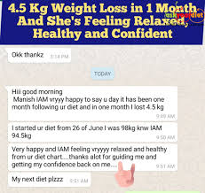 4 5 Kg Weight Loss In 1 Month