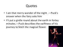 Based on the puck of english mythology, 1 puck is a mischievous fairy , sprite, or jester. Puck From A Midsummer Night S Dream