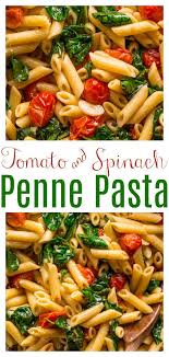 Easy Tomato And Spinach Pasta Baker By Nature Recipe Spinach Pasta Recipes Easy Pasta Recipes Easy Pasta