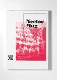 Nectar Cover Magazine Cover Layout Typography Magazine Magazine Layout Design