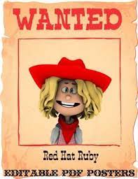 Western Theme Color Hat Gang Editable Pdf Color Posters 11 Posters To Teach The Names Of Colors Learning Colors Color Names Western Theme