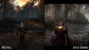 The Witcher 3 : une vidéo comparative qui prouve le downgrade ...