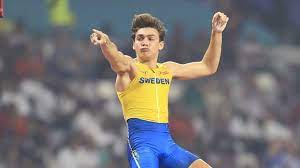 After winning the best competition in world history. Swedish Athlete Armand Duplantis Set Pole Vault Record