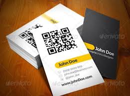 They're the perfect bridge between print and digital. 17 High Quality Qr Code Business Card Templates Qr Code Business Card Modern Business Cards Free Business Card Templates