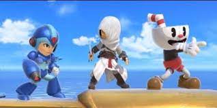 There are numerous ways to unlock new outfits and headgear. Cuphead Altair Mega Man X And More Join Super Smash Bros Ultimate As Mii Fighter Costumes