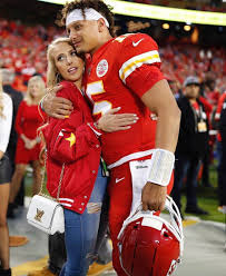 Chiefs quarterback patrick mahomes is headed to his second super bowl on sunday. Patrick Mahomes On Instagram Brittanylynne8 Let S Keep Rolling So Glad You Are The Queen O Kc Chiefs Football Kansas City Chiefs Football Chiefs Football
