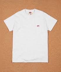 Ben Davis Pocket T Shirt Ash Grey