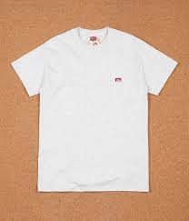 Ben Davis Pocket T Shirt Ash Grey