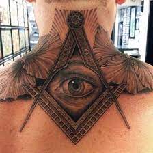 It is a middle eastern symbol for protection. Top 39 Best Neck Tattoo Ideas 2020 Inspiration Guide Back Of Neck Tattoo Neck Tattoo For Guys All Seeing Eye Tattoo