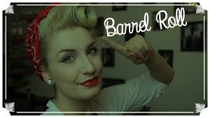50er jahre frisur mit anleitung … Super Einfache Basic Rockabilly Frisur Barrel Roll Vintage Hair Tutorial English Subs Youtube