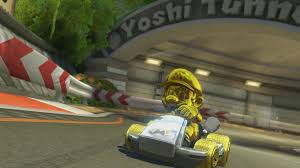 Gold Mario Mk8d Mario Kart Mario Kart Wii Mario Kart 8