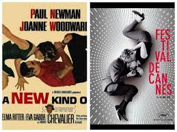 Paul Newman Y Joanne Woodward Romantica Imagen Tomada Del Filme A New Kind Of Love 1963 Que Dio Vida Al Afiche Oficial Del Fest Paul Newman Newman New Man