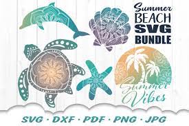 Download Summer Beach Vibes Mandala Svg Dxf Cut Files Bundle 856026 Svgs Design Bundles