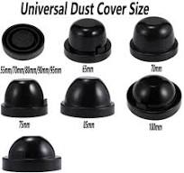 (2pcs/set) 70mm Universal Car light Seal Cap Dust Cover