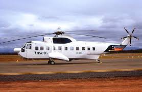 Ansett Sikorsky S 61n Vh Bri Australian Airlines Helicopter Cockpit Helicopter