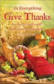 Maybe you would like to learn more about one of these? In Everything Give Thanks Standard Bulletin Hermitage Art