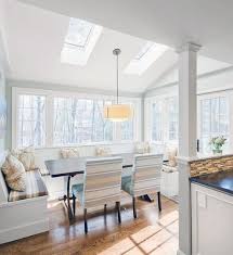 For the moments that just don't warrant the formality of a prescribed meal, a smaller dedicated space the expansive kitchen has a multitude of cabinets and two islands, each with separate sinks for extra space to prep and cook. Top 50 Best Breakfast Nook Ideas Kitchen Gathering Spots