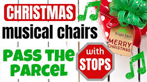 Christmas Game Music With Stops Musical Chairs Pass The Parcel In 2020 Christmas Musical Christmas Games For Kids Music For Kids