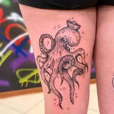 The tattoo artist can design this sea creature to be wrapped around arms and legs, draped over shoulders. Top 30 Octopus Tattoos Awesome Octopus Tattoo Designs Ideas 2019