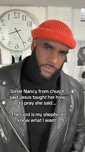 Can someone tell me what bible version she is reading?? This must be the  CLV (cougar life version). #sisternancy #jireh #Jesus #help