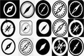 Clock time icon graphic design template vector, clock clipart, clock icons, time icons png and vector with transparent background for free download. Safari Black White Icon My Blog
