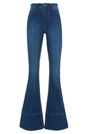 Calça De Couro Boca De Sino Amapo Calca Boca De Sino Fiji Azul Oqvestir