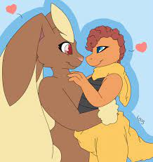 A pair of lesbian pokemon by Woofstep -- Fur Affinity [dot] net