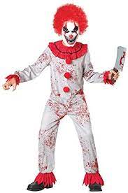 With one evil, toothy grin, you'll have kids screaming for their mommy! Cosmovie Killer Clown Costume For Child Scary Clown Jumpsuit Boys Halloween Cosplay Makeup Costumes Buy Online At Best Price In Uae Amazon Ae