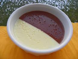 Pour 6 pots c'est certainement la recette de crème au chocolat que je garderai, elle est gourmande et la consistance après une nuit au frais est juste parfaite. Creme Aux Deux Saveurs Thermomix Blog Cuisine Thermomix Avec Recettes Pour Le Tm5 Tm31