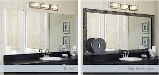 Mirror Frames How To Frame A Mirror Mirrormate Frames Bathroom Mirrors Diy Bathroom Mirror Frame Large Bathroom Mirrors
