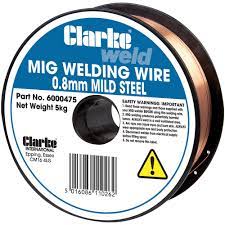 Clarke Mild Steel Welding Wire 0 8mm 5kg Machine Mart Machine Mart