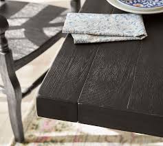 Maybe you would like to learn more about one of these? Benchwright Extending Dining Table Blackened Oak 60 84 L Pottery Barn Havenly
