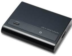 This Usb To Hdmi Adapter Enables You To Connect One Or More Monitors Lcds Or Projectors To A Computer With A Usb 2 0 Port Fo Video Card Hdmi Video Converter