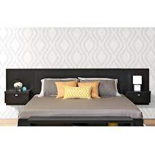 Prepac Series 9 Designer Floating Headboard And Nightstands Kohls In 2021 Floating Headboard Headboards For Beds Headboard Designs