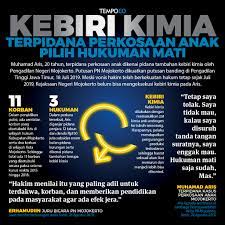 Hal ini dijelaskan pada perppu no.1 tahun 2016 tentang . Kebiri Kimia Terpidana Kasus Perkosaan Anak Pilih Hukuman Mati Grafis Tempo Co