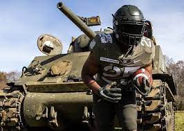 1,659 new army football uniforms products are offered for sale by suppliers on alibaba.com, of which american football wear accounts for 1%, soccer wear accounts for 1%, and football. Army S Uniform For Army Navy Game Inspired By Wolfhounds Of Korean War U S Stripes