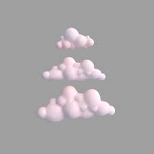 Clouds Weather Atmosphere 3d Model Turbosquid 1377600 In 2020 Art Cube Clouds 3d Clouds