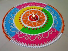 Creative Rangoli Designs Around Diya Samaee Simple Rangoli Designs By Shital Mahajan Rangoli Patterns Simple Rangoli Designs Images Rangoli Designs Images