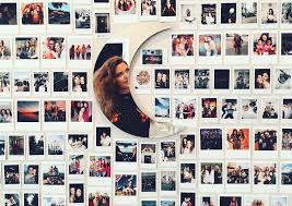 Bedroom Wall Polariods Prints Cresent Moon Mirror Friends Girls Sorority College Mirror Wall Decor Bedroom Mirror Wall Bedroom Wall Decor Bedroom