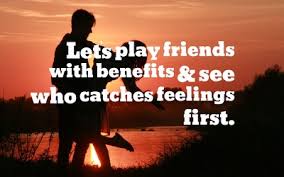 (idiomatic, slang) a friend with whom one has a casual sexual relationship. 23 Friends With Benefits Quotes To Know Its Truth Enkiquotes