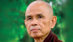 One of the great Buddhist teachers of our time, Thich Nhat Hanh died today.  He was 95. ❤️🧡💛💚💙💜🤍 “This body is not me; I am not caught in this  body, I am