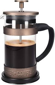 Maybe you would like to learn more about one of these? Navaris French Press Coffee Maker 350ml Stainless Steel Cafetiere Espresso And Tea Maker With Coffee Plunger Filter Borosilicate Glass Jug Brown Amazon Co Uk Home Kitchen