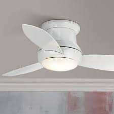 Clearance lamps & lamp shades. 44 Concept Ii White Flushmount Led Ceiling Fan 19a38 Lamps Plus Hugger Ceiling Fan Ceiling Fan Led Ceiling Fan