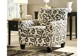 Levon Chair Ashley Furniture Homestore Printed Accent Chairs Charcoal Accent Chair Charcoal Living Rooms